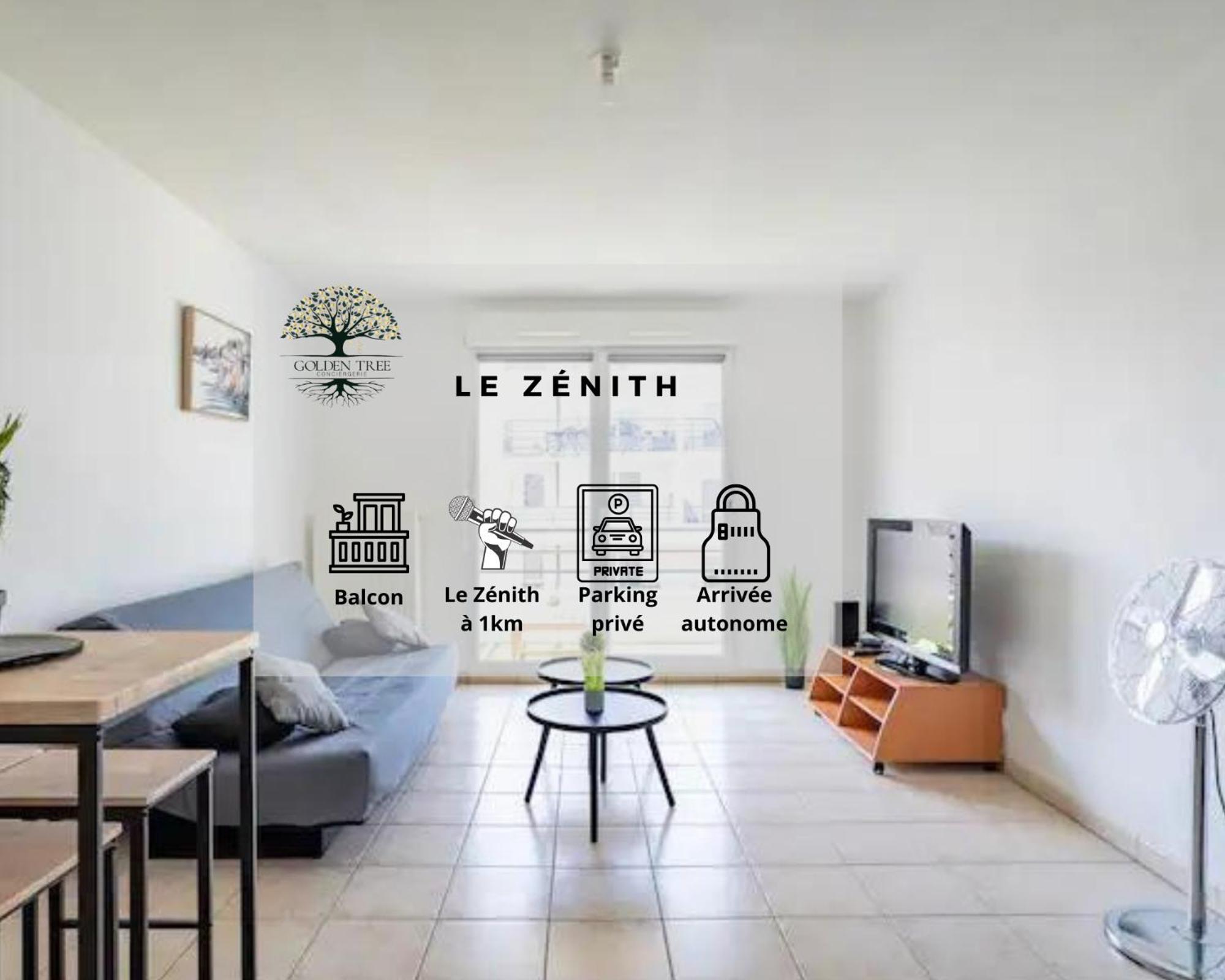 Appartamento Le Zénith - GOLDEN TREE - Parking privé&WIFI - 5 min Zénith de Strasburgo Esterno foto